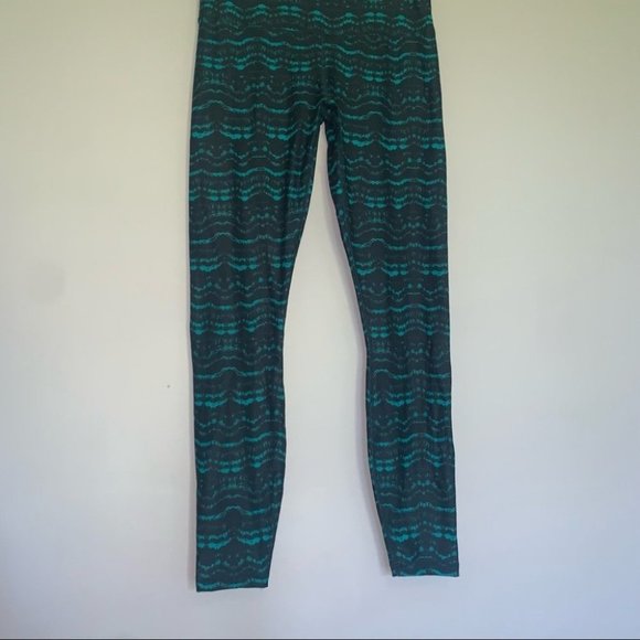 Fabletics Leggings Size Small‎ Teal Blue Define Mid-Rise Powerhold Compression - Picture 5 of 7